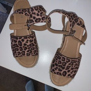 Cheetah espadrilles